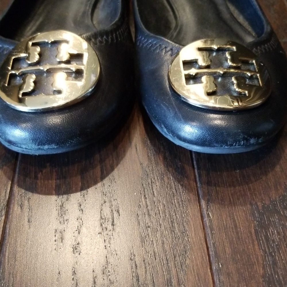 TORY BURCH WEDGES/FLATS 2 PAIR! - Picture 5 of 8